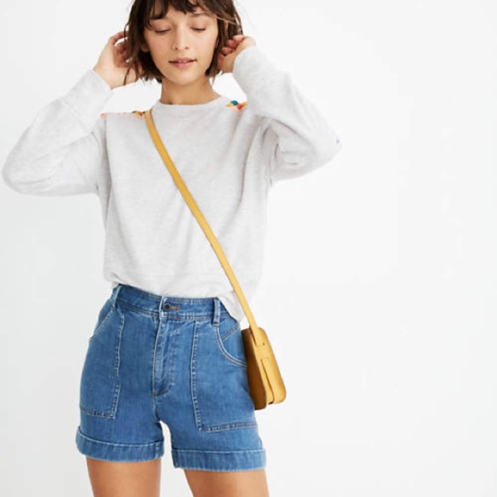 Madewell Denim Chase Shorts Size 25 New with tags